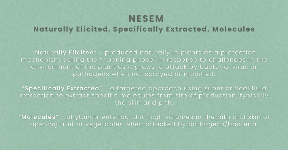 Naturally Elcited, Specifically Extracted, Molecules is what NESEM stands for